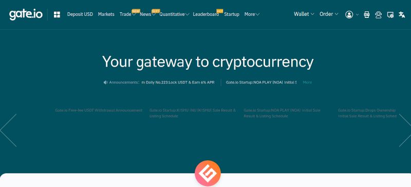 Klicken Sie HIER für Ihr kostenloses Gate.io Multi-Crypto-Währungs-Konto