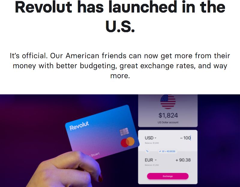 Revolut has launched in the U.S. &raquo;